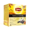 Herbata czarna ekspresowa Lipton z wanilią z Madagaskaru 20 piramidek